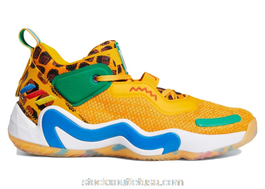 Outlet adidas D.O.N. Issue #3 LEGO Yellow Spida GZ5529/GV7276