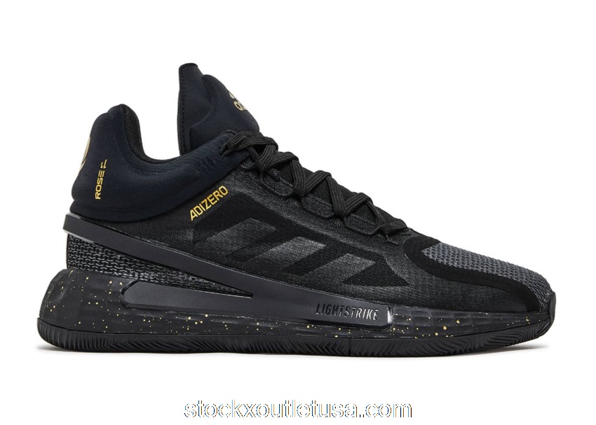 Outlet adidas D Rose 11 Black Gold Metallic FZ1544