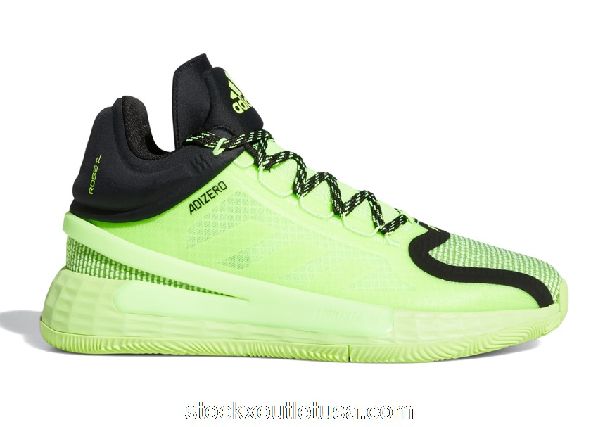 Outlet adidas D Rose 11 Signal Green FU7405