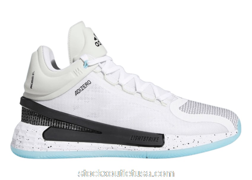 Outlet adidas D Rose 11 White Black Speckled FX6539