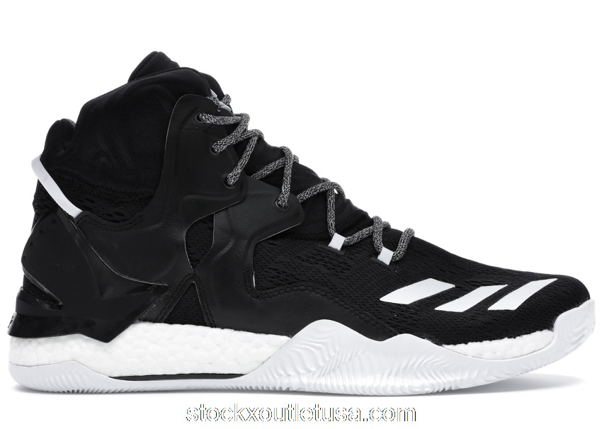 Outlet adidas D Rose 7 Black White B72905