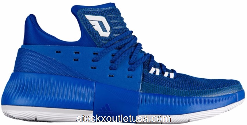 Outlet adidas Dame 3 Collegiate Royal BY3191