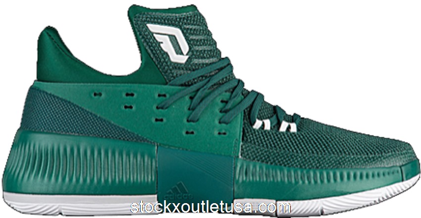 Outlet adidas Dame 3 Dark Green BY3194