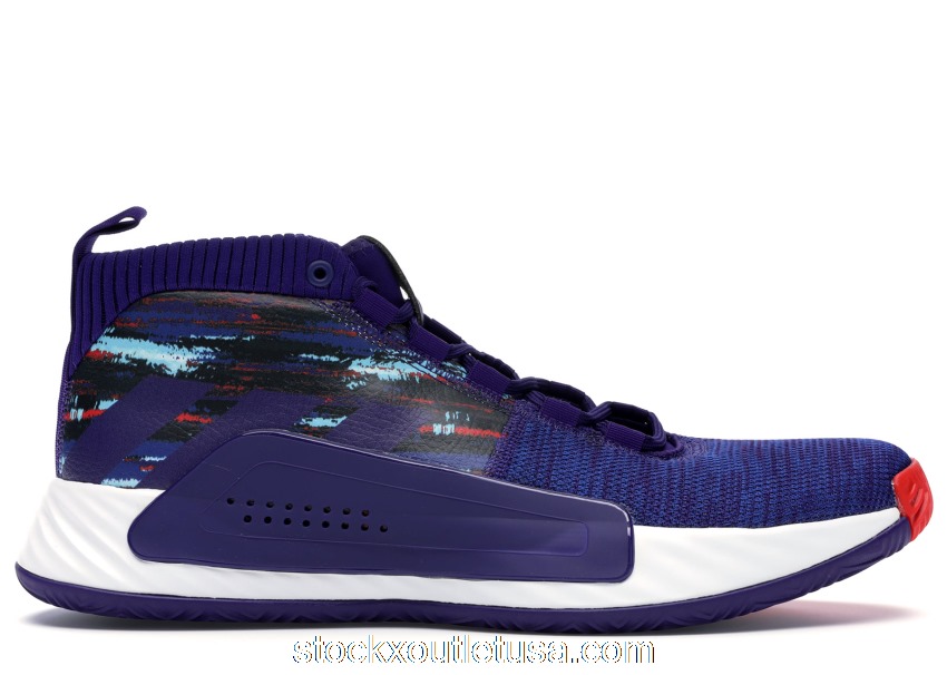 Outlet adidas Dame 5 Collegiate Purple EF0500
