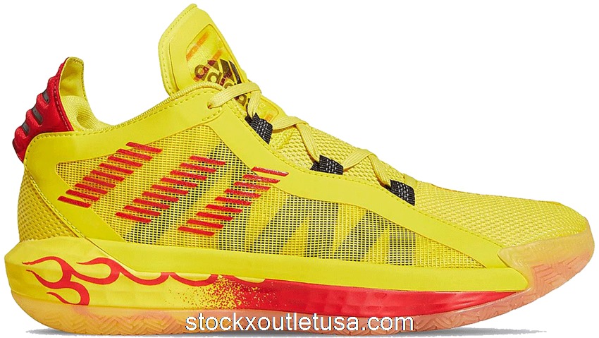 Outlet adidas Dame 6 Hot Rod FW8498/FW9026