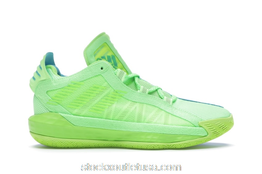 Outlet adidas Dame 6 Signal Green FW4507