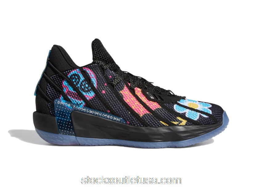 Outlet adidas Dame 7 Day of the Dead FZ3189
