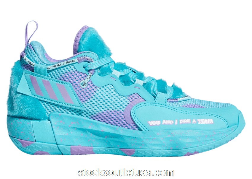 Outlet adidas Dame 7 EXTPLY Monsters Inc. Sulley (GS) S42807
