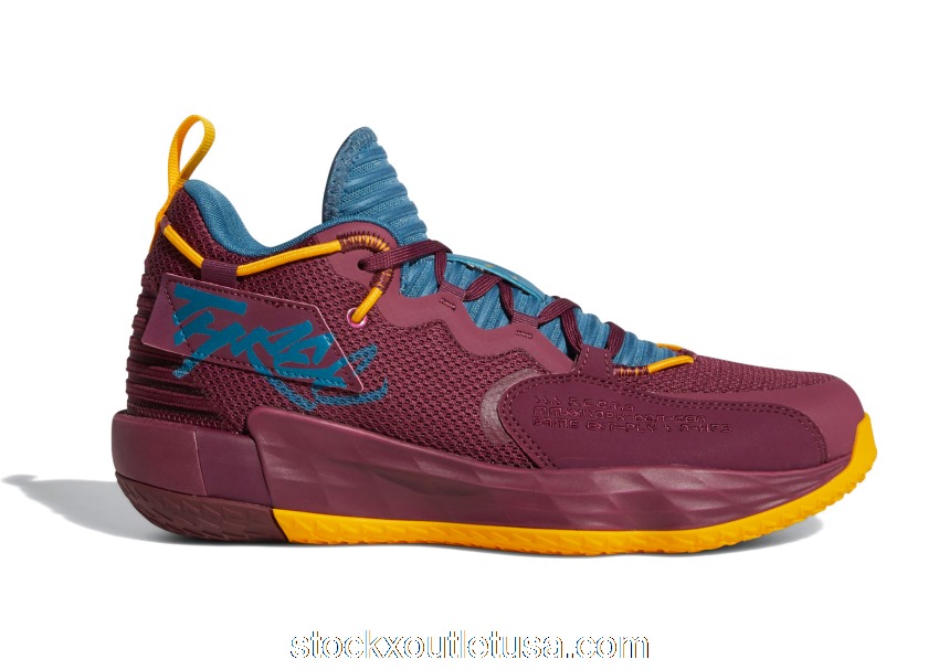 Outlet adidas Dame 7 EXTPLY Victory Crimson H69022