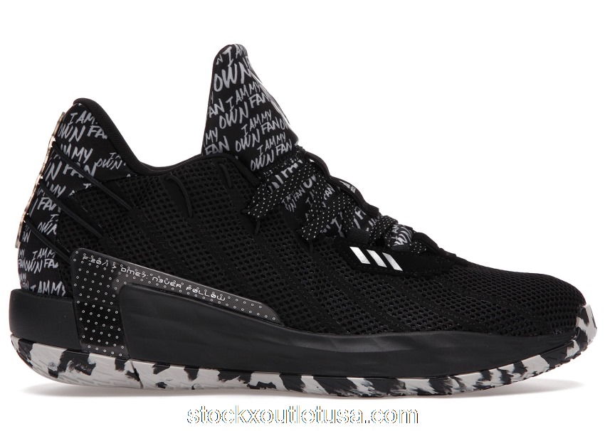 Outlet adidas Dame 7 I Am My Own Fan Core Black FX6615/FY2794