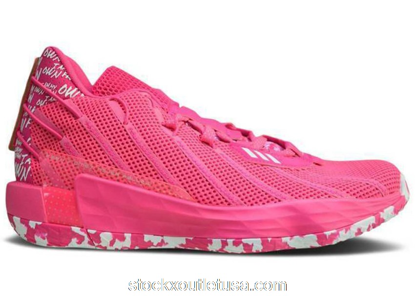 Outlet adidas Dame 7 I Am My Own Fan Pink FY9359