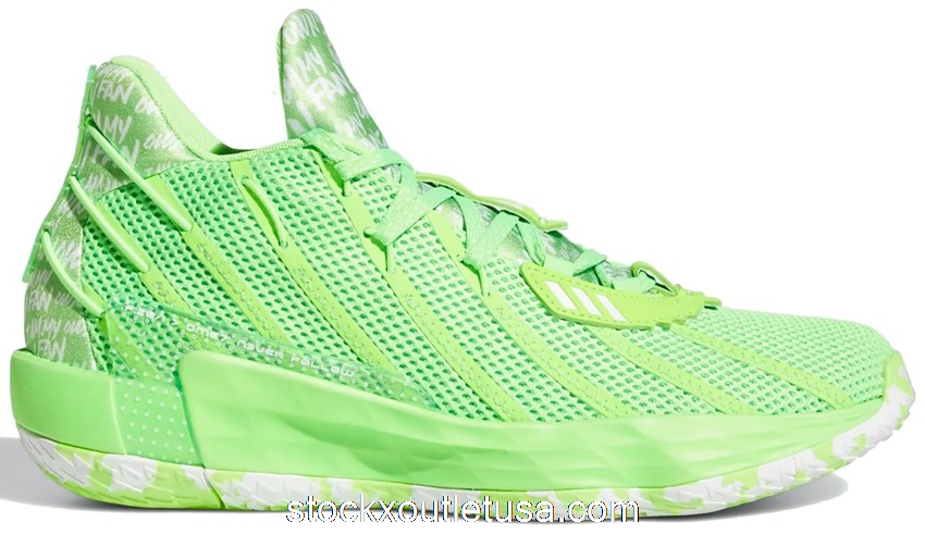 Outlet adidas Dame 7 I Am My Own Fan Solar Green FY0160/FY2797