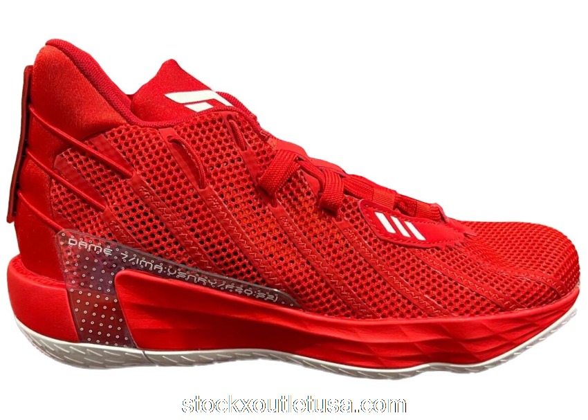 Outlet adidas Dame 7 Kansas Jayhawks PE S29218