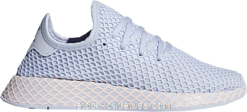 Outlet adidas Deerupt Aero Blue Clear Orange (W) B37878