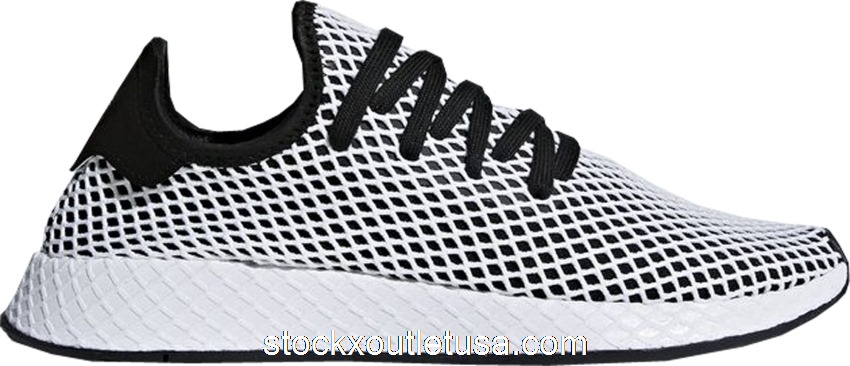 Outlet adidas Deerupt Black White CQ2626