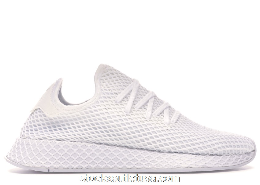 Outlet adidas Deerupt Triple White CQ2625