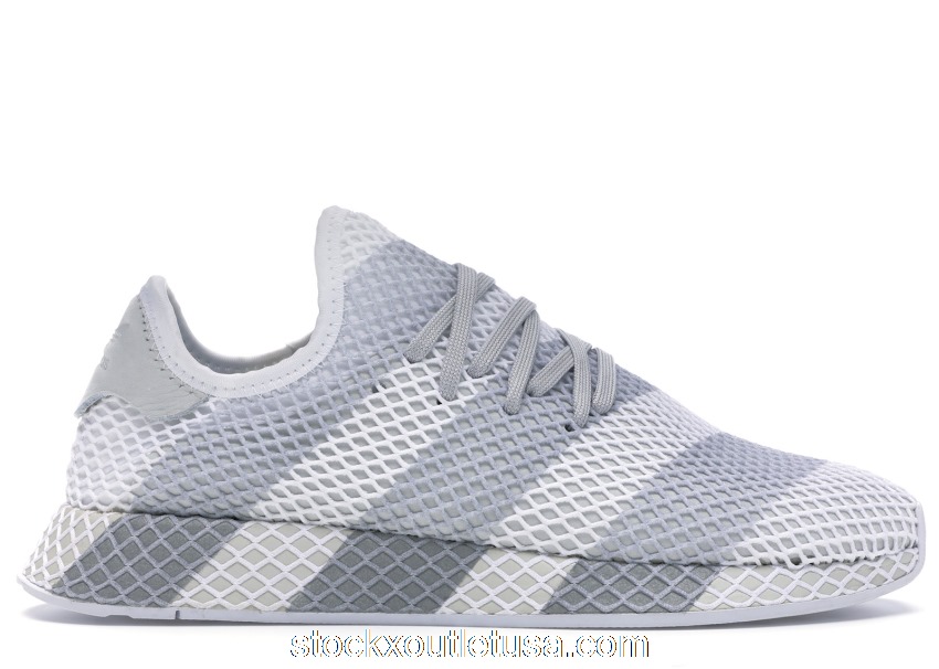 Outlet adidas Deerupt White Grey AC7755