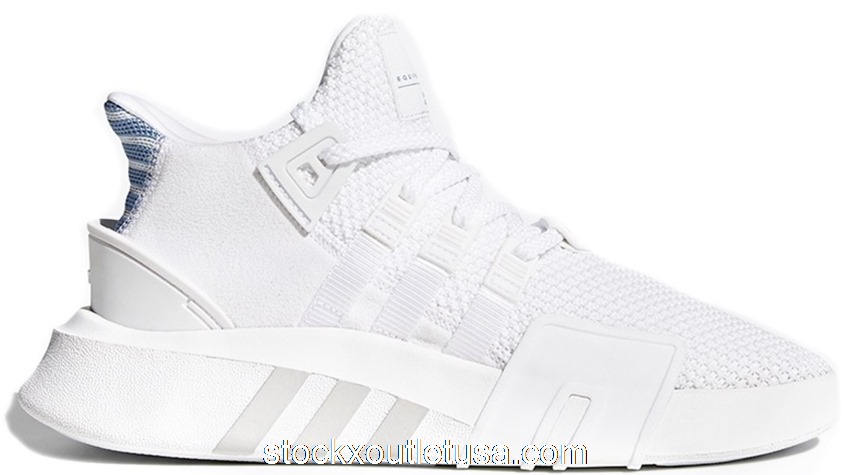 Outlet adidas EQT Basketball Adv Running White Ash Blue (W) AC7354