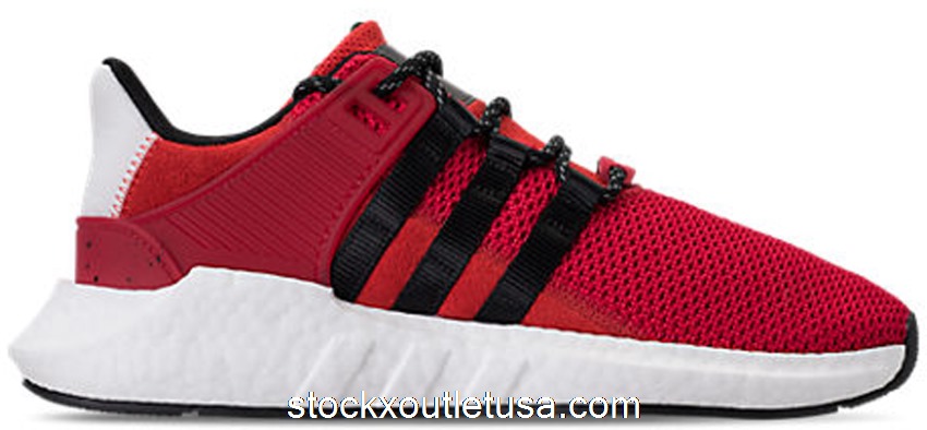 Outlet adidas EQT Support 93/17 Scarlet Core Black CQ2398