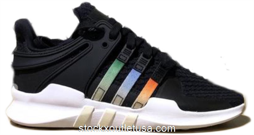 Outlet adidas EQT Support Adv Black White Solar Orange (W) B22687