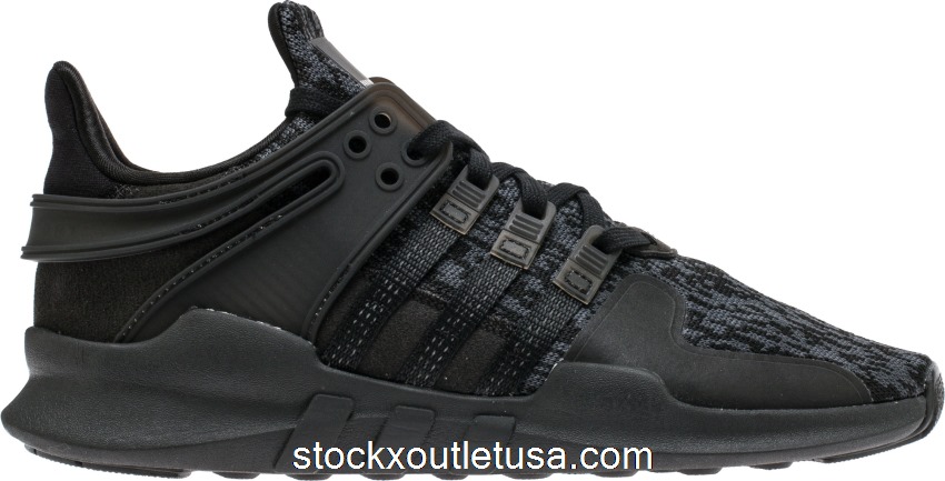 Outlet adidas EQT Support Adv Triple Black (Youth) BY9873
