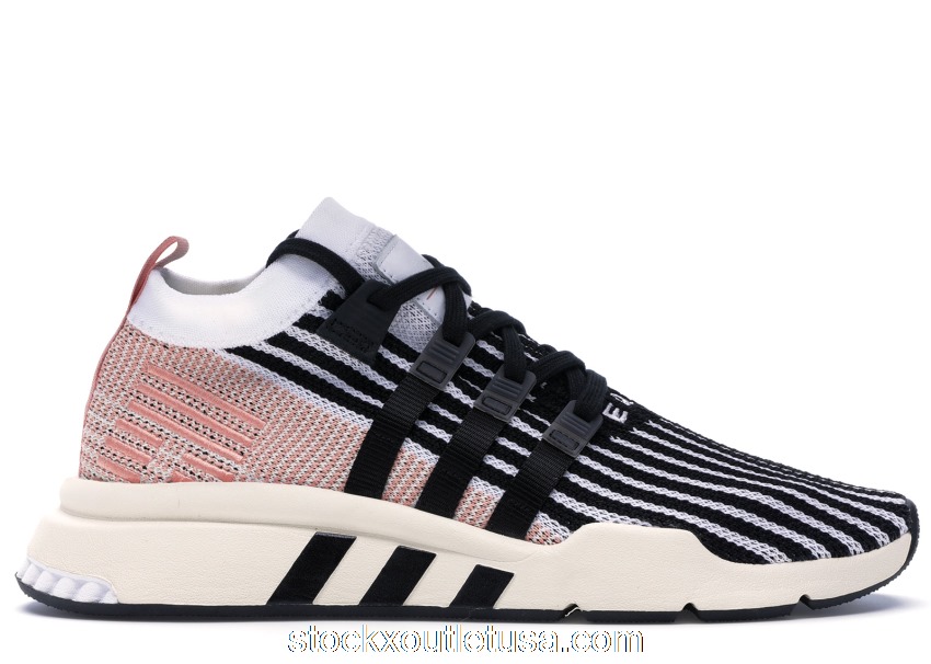 Outlet adidas EQT Support Mid Adv Core Black Trace Pink AQ1048