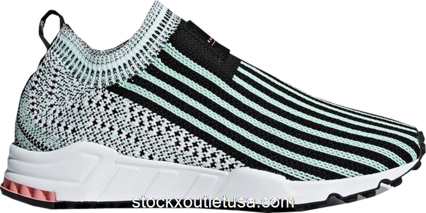 Outlet adidas EQT Support Sock Core Black Clear Mint (W) B37530