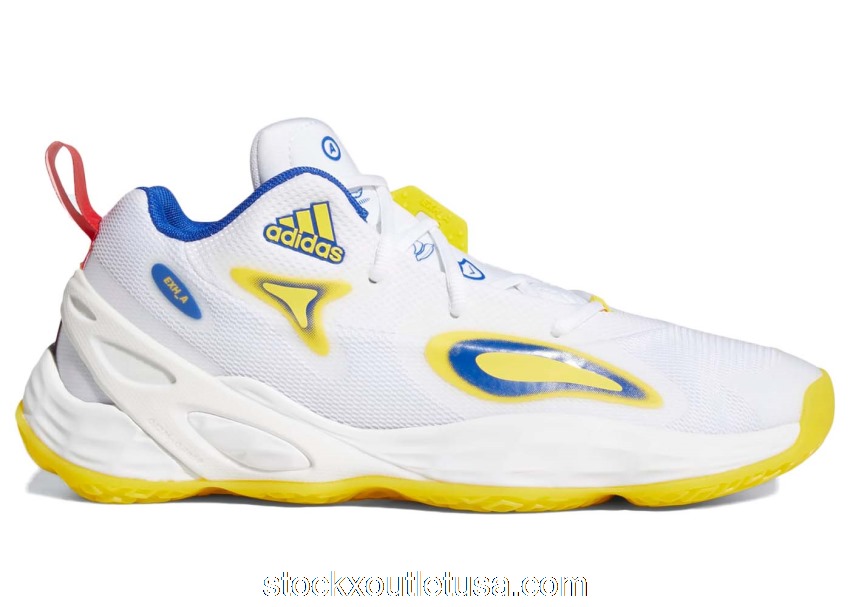 Outlet adidas Exhibit-A Cloud White Team Yellow H69017