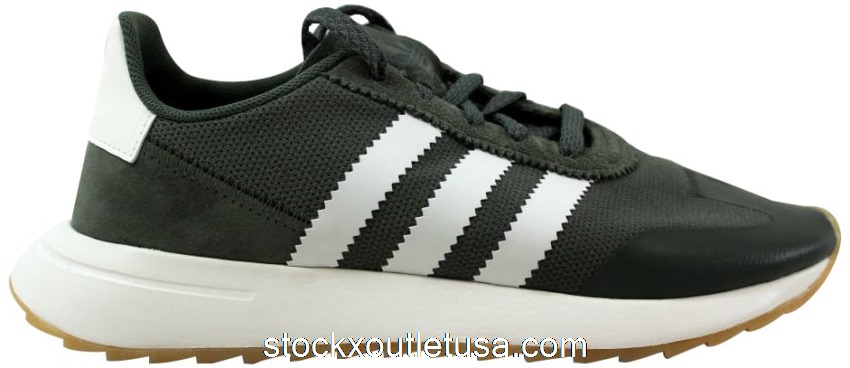 Outlet adidas FLB W Dark Green/White (W) BY9303
