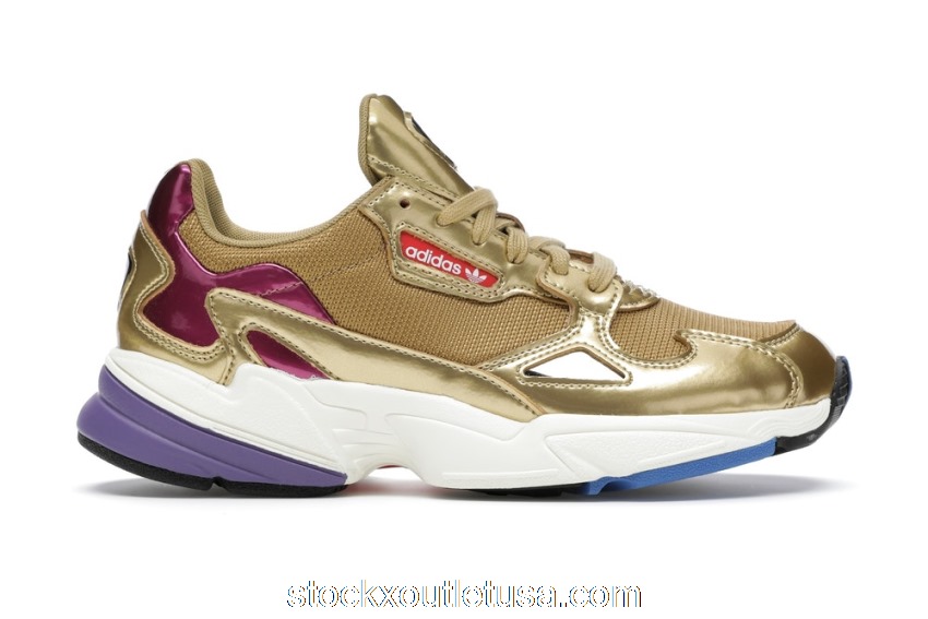 Outlet adidas Falcon Gold Metallic (W) CG6247