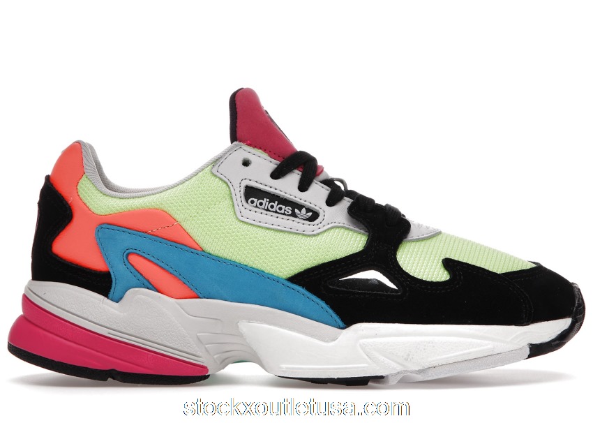 Outlet adidas Falcon Hi Res Yellow Multi-Color (W) CG6210