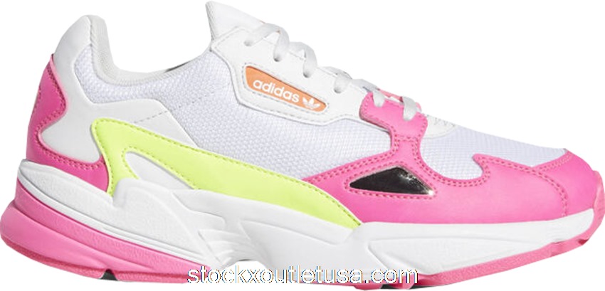 Outlet adidas Falcon Shock Pink Solar Yellow (W) EE4405