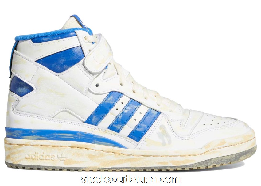 Outlet adidas Forum 84 Hi AEC White Blue GZ6467