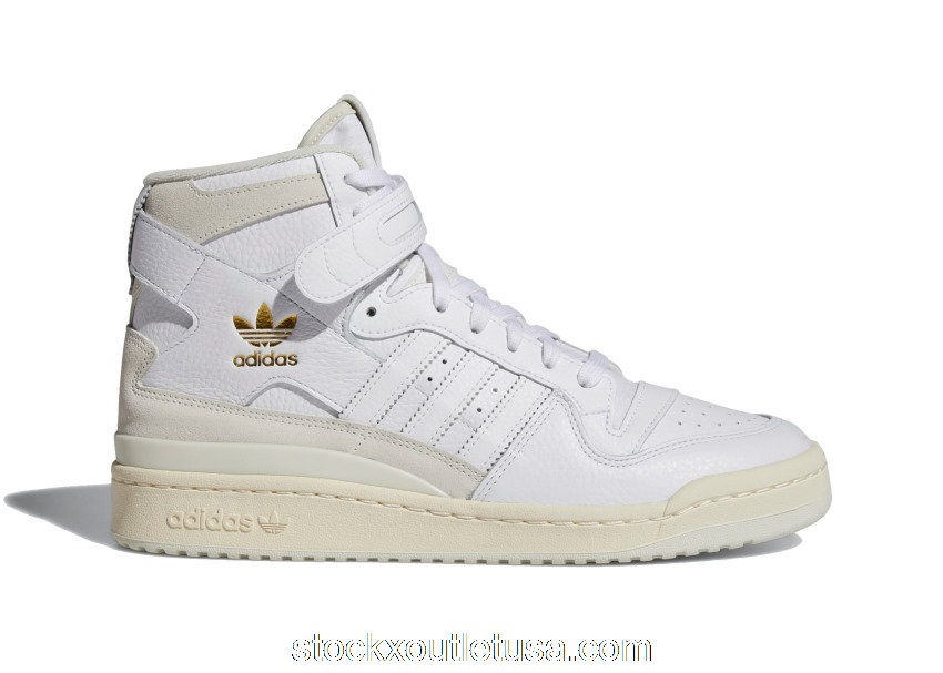 Outlet adidas Forum 84 Hi White Gold Foil Q46367