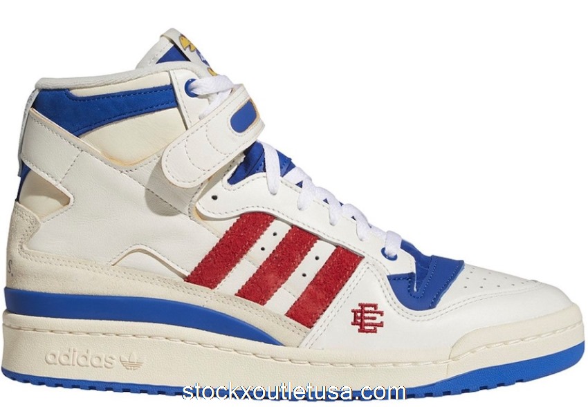Outlet adidas Forum 84 High Eric Emanuel Kansas Jayhawks GW7789