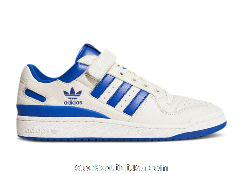 Outlet adidas Forum 84 Low White Royal Blue G55364