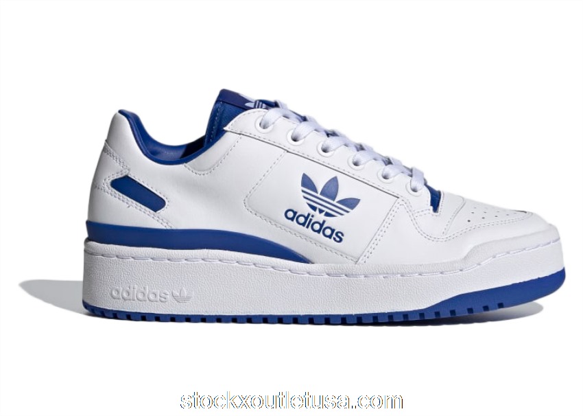 Outlet adidas Forum Bold White Royal Blue (W) FY4530