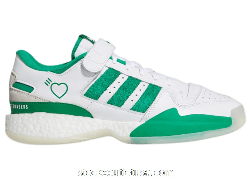 Outlet adidas Forum Boost Low Human Made Green S42976