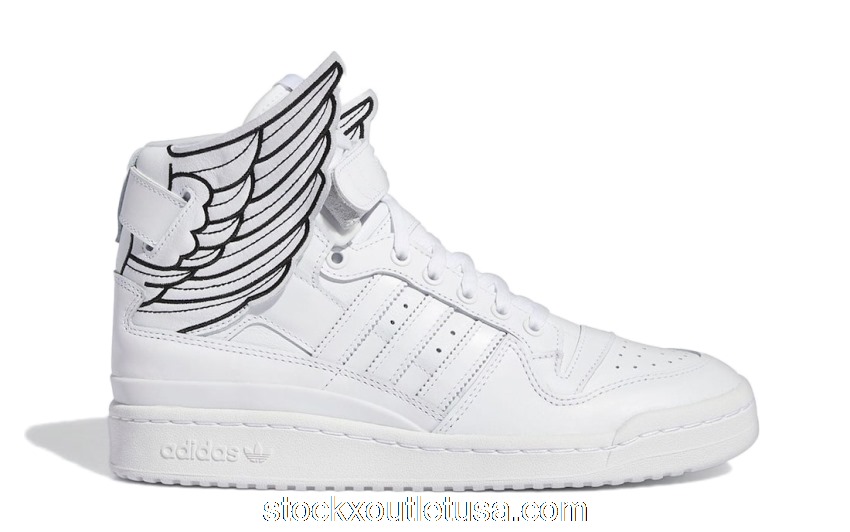 Outlet adidas Forum Hi Wings 4.0 Jeremy Scott White Black GX9445