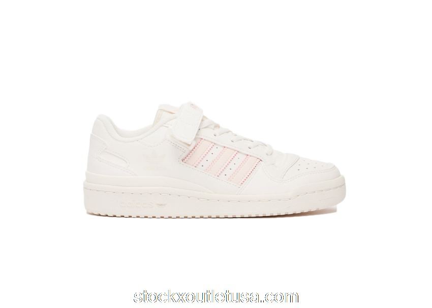 Outlet adidas Forum Low Cloud White Pink (W) GZ7064