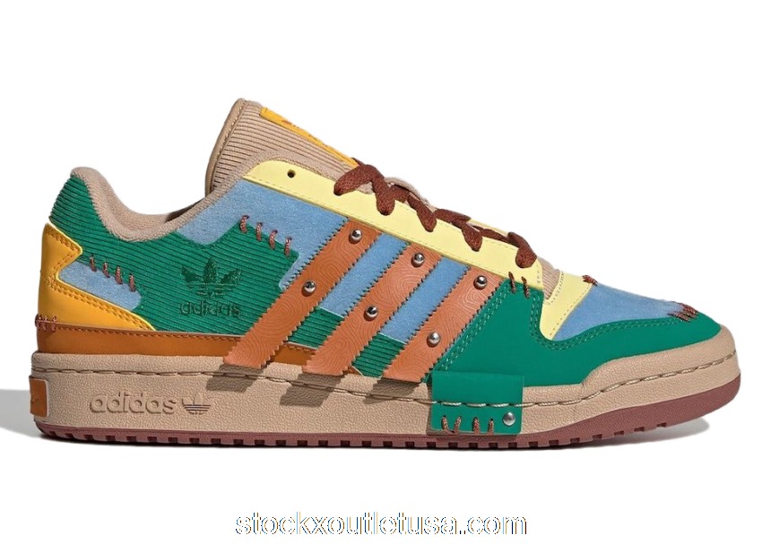 Outlet adidas Forum Low Melting Sadness Patchwork Beige GW8725