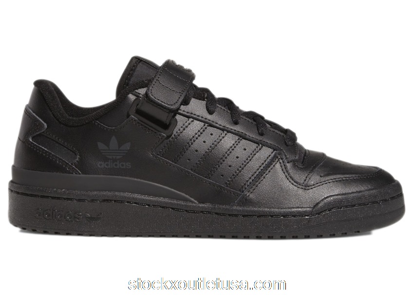 Outlet adidas Forum Low Triple Black GV9766