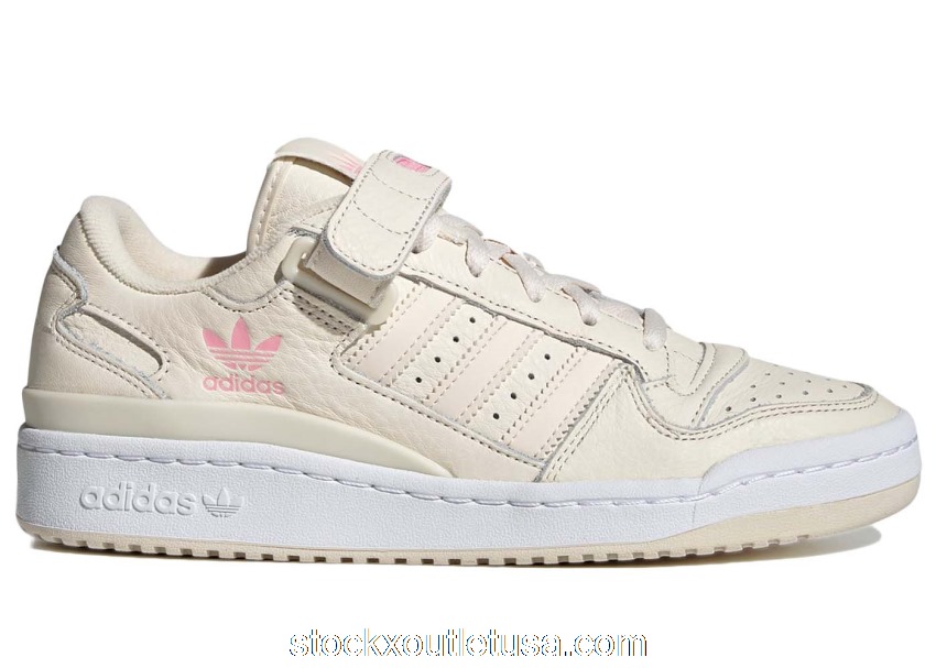 Outlet adidas Forum Low Wonder White Halo Blue Pink (W) GV9190