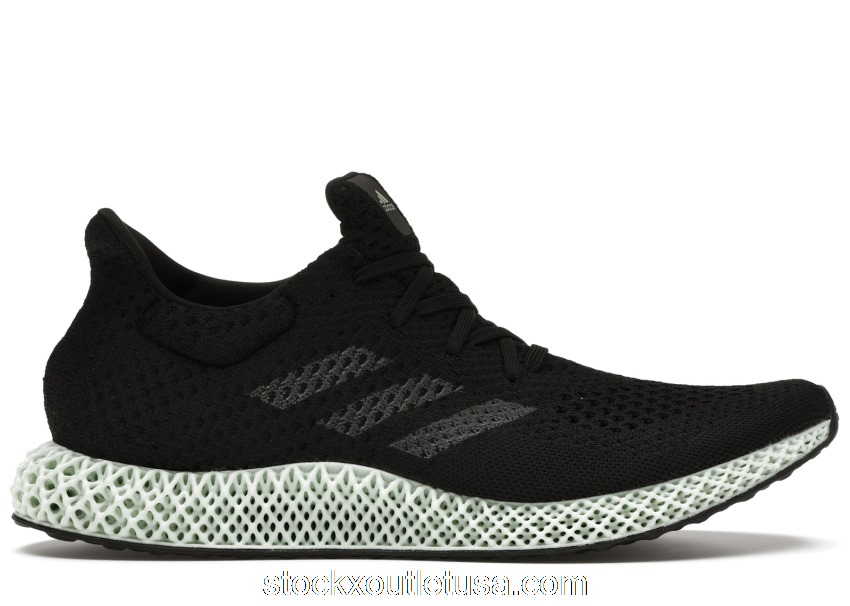 Outlet adidas Futurecraft 4D Black Linen Green (2021) FZ2560