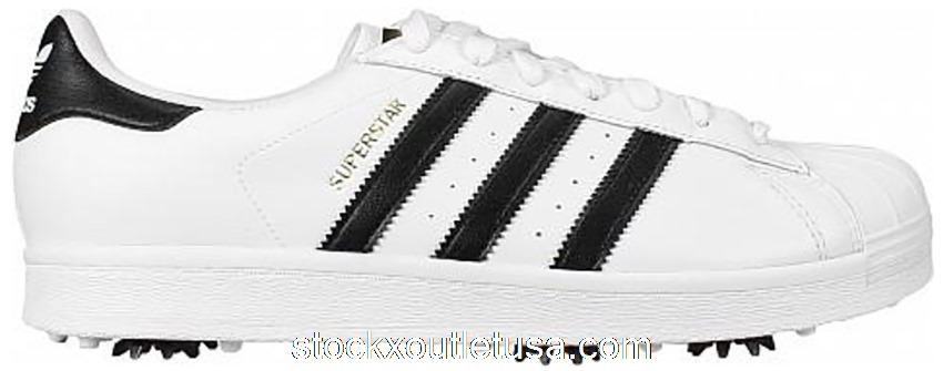 Outlet adidas Golf Superstar White Black FY9926