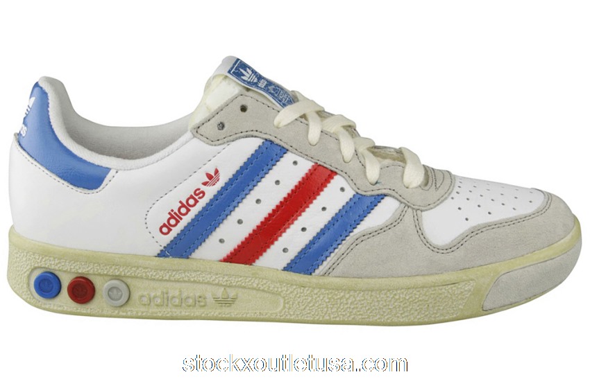 Outlet adidas Grand Slam 2 White Blue Red V21219