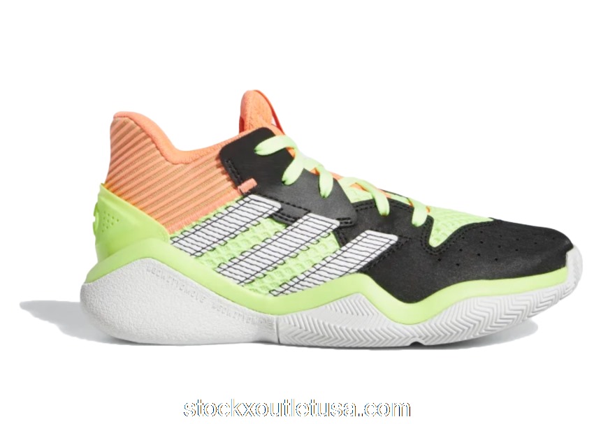 Outlet adidas Harden Stepback Signal Coral Dash Grey (GS) EH2769
