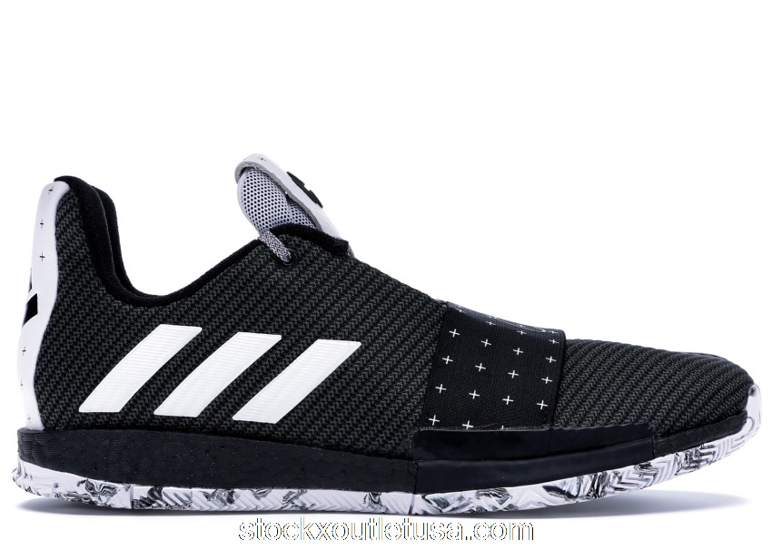 Outlet adidas Harden Vol. 3 Black White BB7723