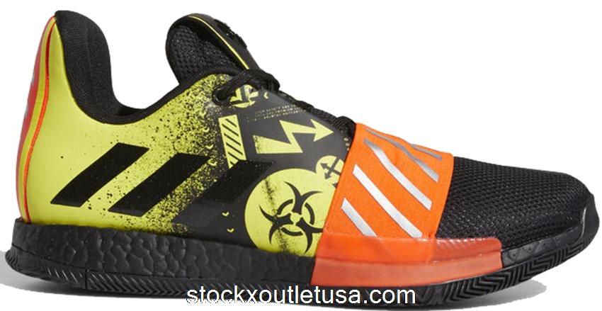 Outlet adidas Harden Vol. 3 Radioactive (Black Sole) FV2592