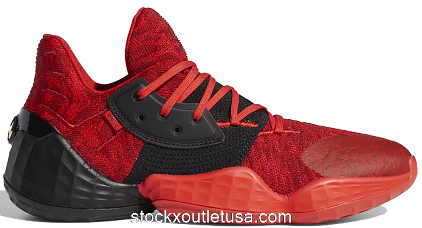 Outlet adidas Harden Vol. 4 Red Black EF0999